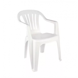Cadeira Poltrona Plástica C/ Braços Mor