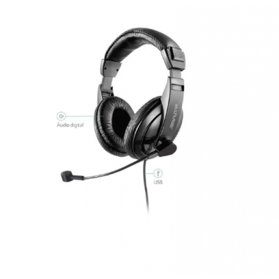 Headset Giant Preto PH049 Multilaser